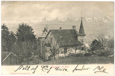 La villa Jaegerstein à Bienne