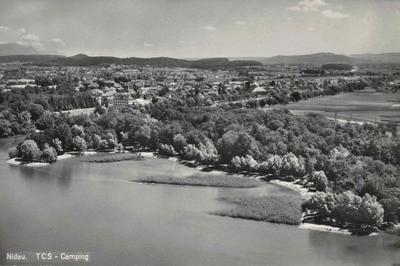 Der Campingplatz des TCS in Nidau