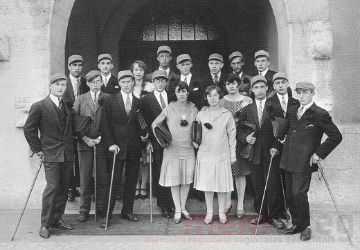 Die Maturaklasse des Gymnasiums Biel, 1926