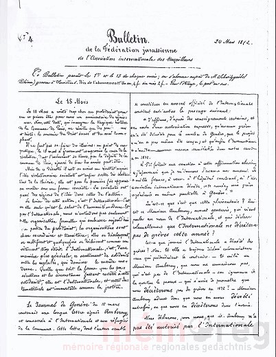 Das Bulletin der Juraföderation