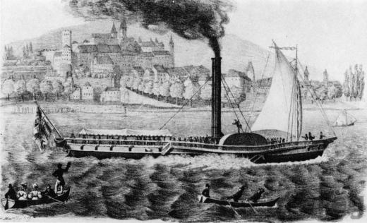 Das Dampfschiff «L'industriel»