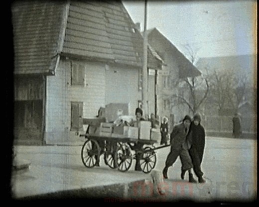 Récolte de dons humanitaires pour Floridsdorf, en 1947