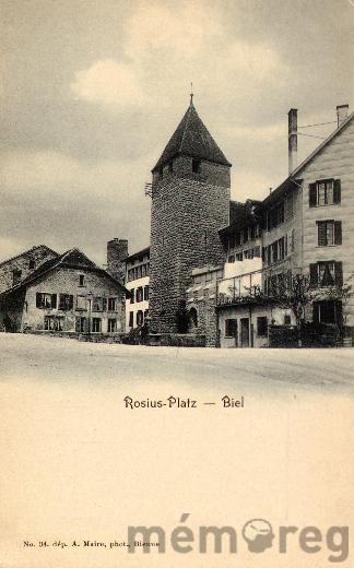 Rosiusplatz in Biel