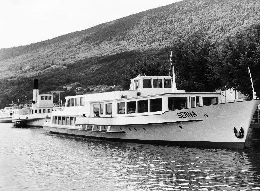 Die beiden BSG-Schiffe «Berna», um 1964