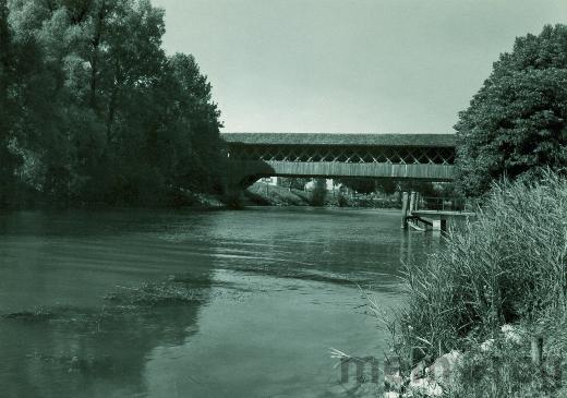Der Zihlkanal, um 1940