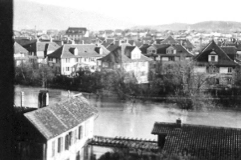 Hochwasser in Nidau
