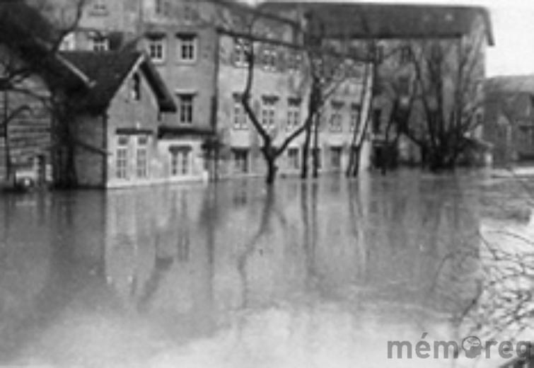 Nasse Keller in Nidau, um 1933/34