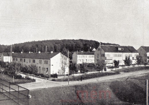 Immeubles d'une cooperative de construction au Möösli, vers 1932