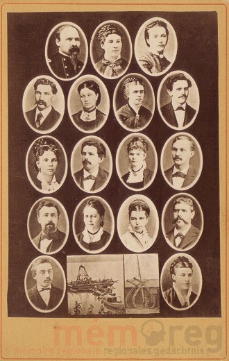 Les victimes de la catastrophe du Neptune, 1880