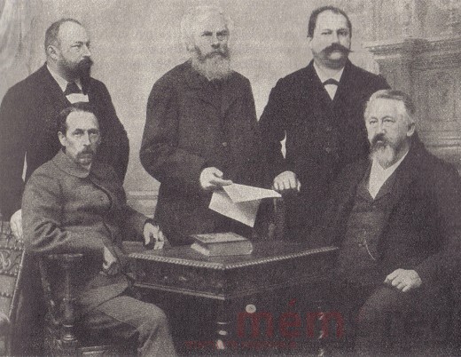 Gottfried Reimann als Mitarbeiter des Arbeitersekretariats, um 1900