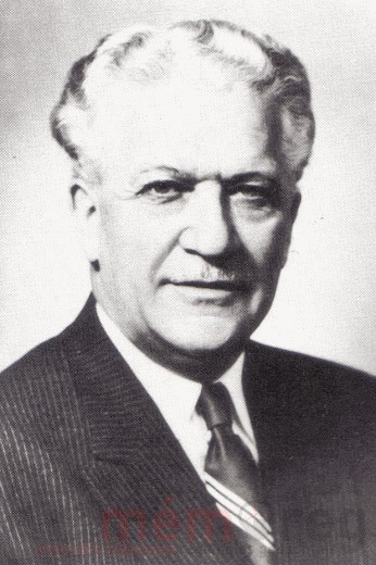 P. R. Bürgin, directeur général de la GM à Bienne, vers 1954